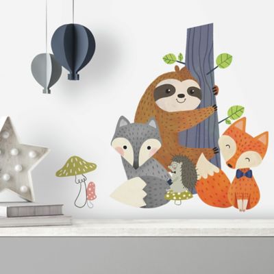 RoomMates&reg; Forest Friends 23-Count Peel and Stick Giant Wall Decals