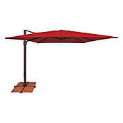 SimplyShade Bali 10-Foot Square Cantilever Umbrella in Sunbrella&reg; Fabric