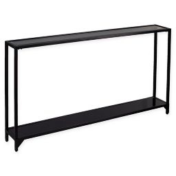 Lovely small black console Narrow Black Console Table Bed Bath Beyond