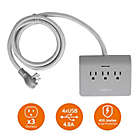 Alternate image 6 for Link2Home Power Dock Surge Protector in Grey