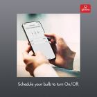 Alternate image 7 for Globe Electric Smart Wi-Fi 60-Watt Equivalent A19 Color Changing Tunable LED Bulb in White