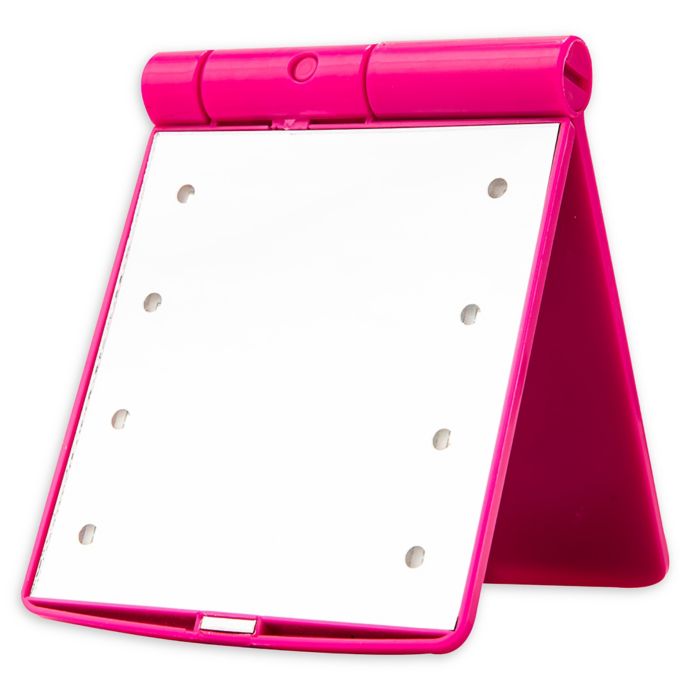 DANIELLE 1X /2X Travel LED Makeup Mirror Bed Bath & Beyond