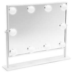 DANIELLE® Hollywood 1X LED Large Makeup Mirror