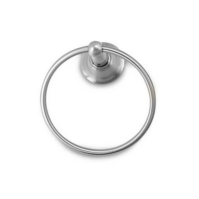 Inspirations&trade; Sage&trade; Collection Brushed Nickel Towel Ring