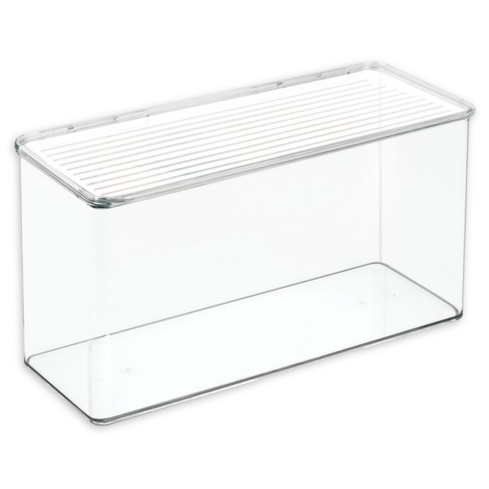 iDesign® Kitchen Binz 6.6Quart Container with Lid Bed Bath and