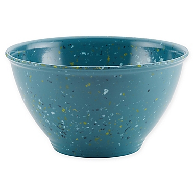 Rachael Ray&reg; Kitchenware Melamine Garbage Bowl in Blue. View a larger version of this product image.