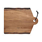 Alternate image 1 for Rachael Ray&reg; Cucina Pantryware 14-Inch x 11-Inch Wood Cutting Board with Handle