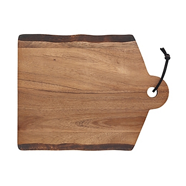 Rachael Ray&reg; Cucina Pantryware 14-Inch x 11-Inch Wood Cutting Board with Handle. View a larger version of this product image.