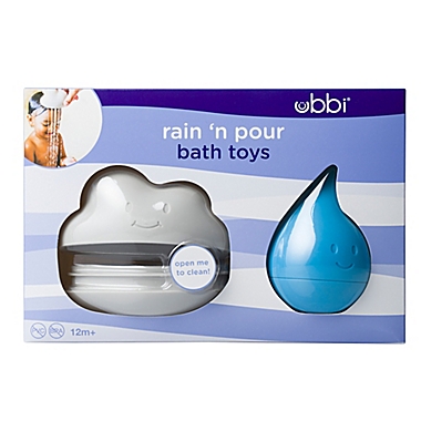 Ubbi&reg; 2-Piece Cloud and Droplet Bath Toys. View a larger version of this product image.