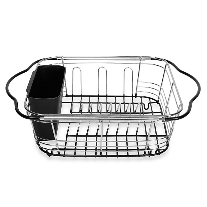 OvertheSink 3In1 Expandable Dish Rack with Integrated Handles Bed Bath and Beyond Canada