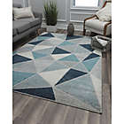 Alternate image 1 for Rugs America Geometric Prism 8&#39; x 10&#39; Area Rug in Blue