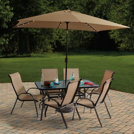 Table Umbrella Pair Clunky Grasp, Outdoor Furniture With Umbrella