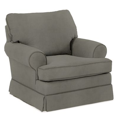 million dollar baby alden swivel glider in wheat