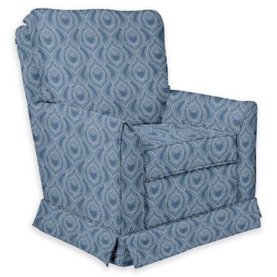 blue nursing chair