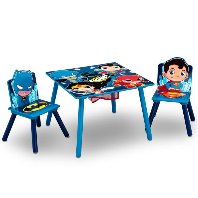 Delta Children Dc Super Friends Kids Table And Chair Set