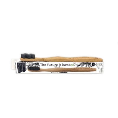 The Future is Bamboo Adult Charcoal Soft Toothbrush