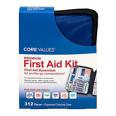 Core Values&trade; 312-Piece Premium First Aid Kit. View a larger version of this product image.