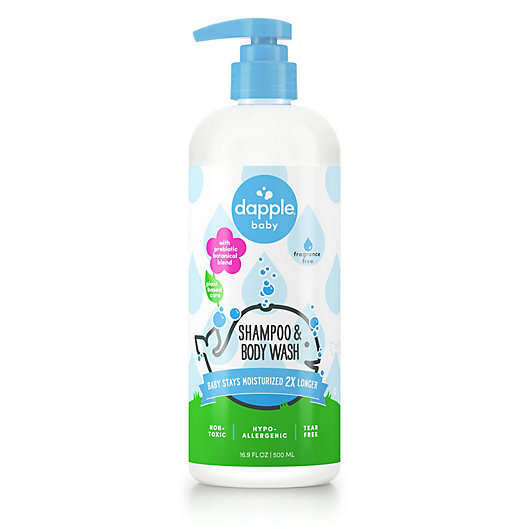 Alternate image 1 for dapple® 16.9 fl .oz Baby Shampoo and Body Wash Fragrance-Free