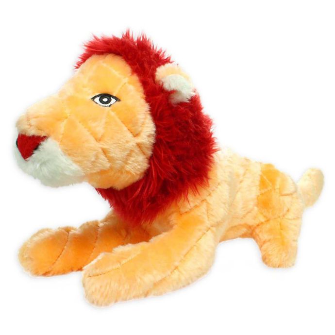 plush lion dog toy