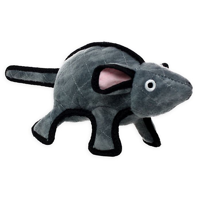 Tuffy® Barnyard Mouse Dog Toy in Grey | Bed Bath & Beyond