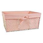 Alternate image 2 for Design Imports Farmhouse Chicken Wire Baskets in Blush (Set of 5)