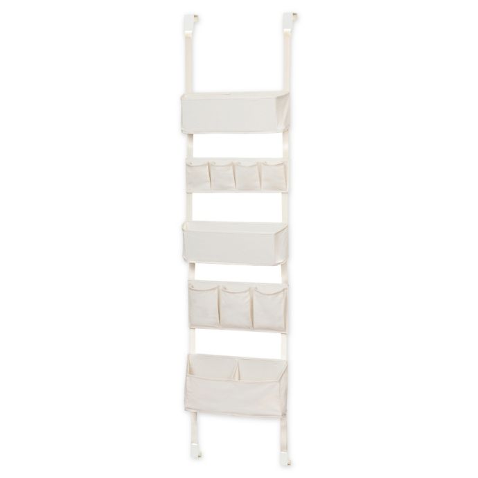 Honey Can Do 20 Inch Over The Door Soft Hanging Organizer In Natural Bed Bath Beyond