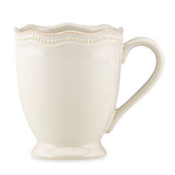 Lenox® French Perle Bead 12 oz. Mug in White