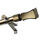 Alternate image 0 for Rod Desyne Fort 28 to 48-Inch Single Window Drapery Rod with Finials in Antique Brass