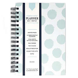Kahootie Co® Polka Dots Daily/Monthly Planner in Teal