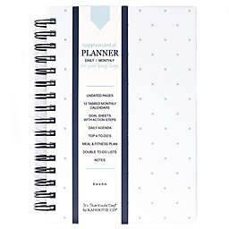 Mini Polka Dot Daily/Monthly Planner in Teal
