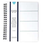 Alternate image 0 for Kahootie Co&reg; Mini Stripe Home/Work 12-Month Planner in Teal
