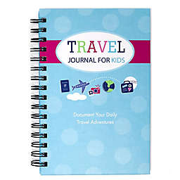 Travel Journal for Kids in Teal/Pink