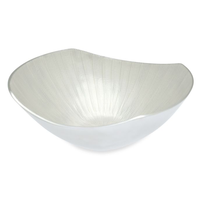 Simplydesignz Bodoni 12Inch Bowl in Ivory Bed Bath and Beyond Canada