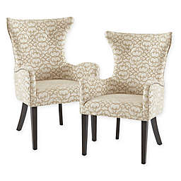 Madison Park™ Upholstered Angelica Dining Chairs in Tan (Set of 2)