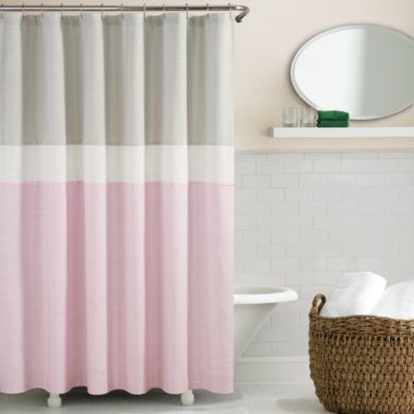 kate spade Spring Street Shower Curtain in Grey | Bed Bath & Beyond