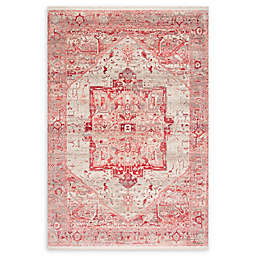 nuLOOM Tribal Medallion 3&#39; x 5&#39; Area Rug in Red