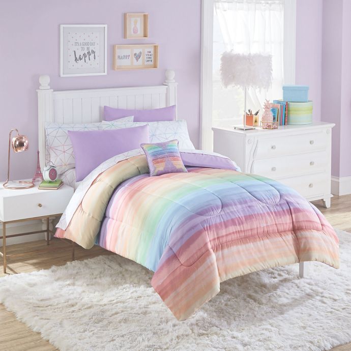 Rainbow Pop 8 Piece Comforter Set Bed Bath Beyond