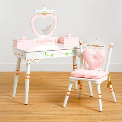 princess desk and chair set