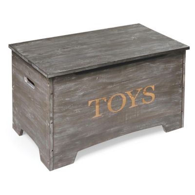 Badger Basket&reg; Rustic Wooden Toy Box
