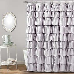 Lush Décor Ruffle Shower Curtain