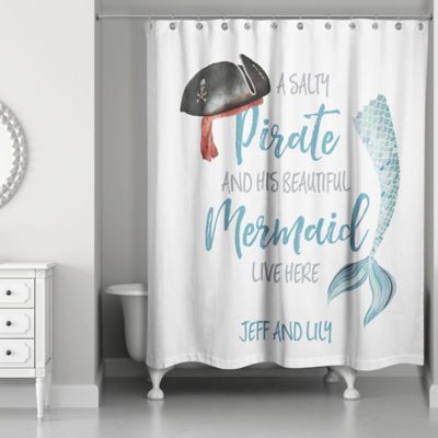 mermaid shower curtain