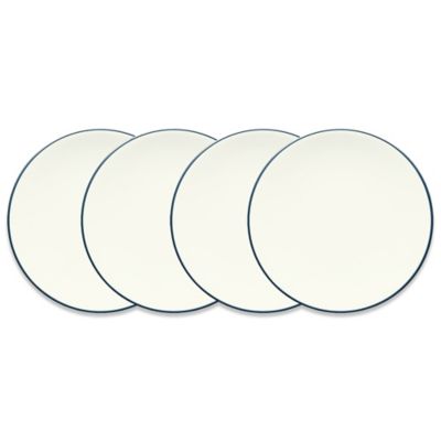 Noritake&reg; Colorwave Mini Plates in Blue (Set of 4)
