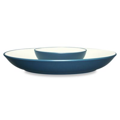Noritake&reg; Colorwave Chip and Dip in Blue
