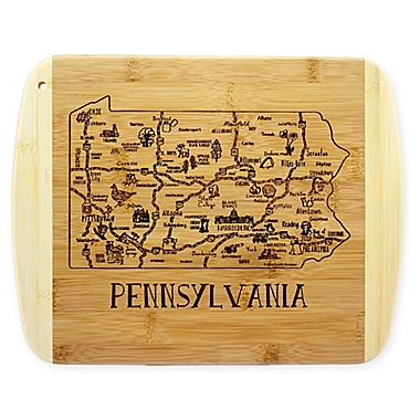 Totally Bamboo&reg; Pennsylvania Slice of Life Cutting Board. View a larger version of this product image.