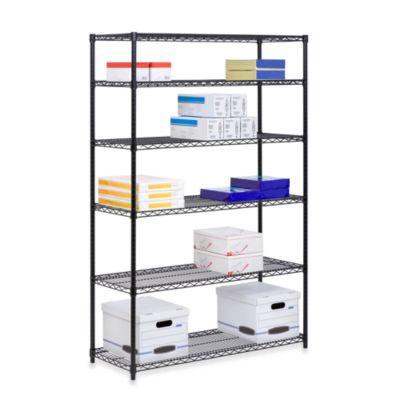 Honey-Can-Do® Brushed Steel 6-Tier Shelving Unit | Bed Bath & Beyond