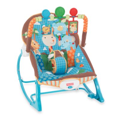 fisher price rocker blue