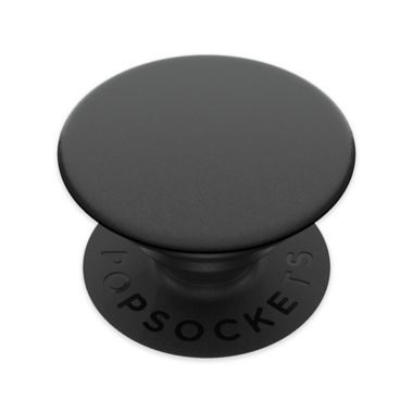 PopSockets&reg; Swappable PopGrip Phone Grip and Stand in Black. View a larger version of this product image.