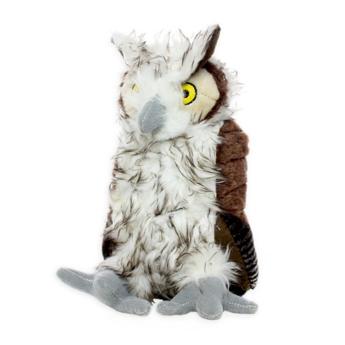 stuffed owl dog toy