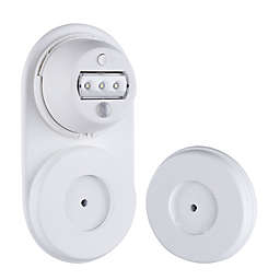 Little Partners EZ-Fit Wall Protector and Safety Night Light in White