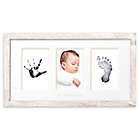 Alternate image 0 for Pearhead&reg; Babyprints &quot;My Little Prints&quot; Picture Frame Kit in Distressed White